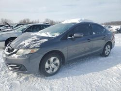 Honda Civic salvage cars for sale: 2014 Honda Civic LX