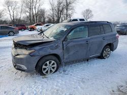 Salvage Cars with No Bids Yet For Sale at auction: 2011 Toyota Highlander Base