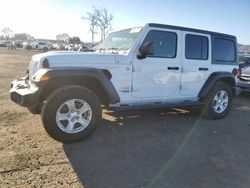 Salvage cars for sale from Copart San Martin, CA: 2019 Jeep Wrangler Unlimited Sport