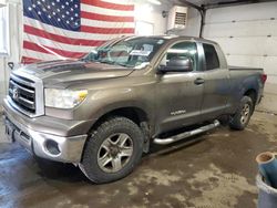 Salvage cars for sale at Lyman, ME auction: 2012 Toyota Tundra Double Cab SR5