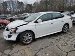 Salvage cars for sale at Austell, GA auction: 2015 Nissan Sentra S