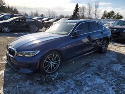 BMW salvage cars for sale: 2020 BMW 330XI