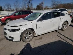 Salvage cars for sale at Bridgeton, MO auction: 2017 Chevrolet Malibu LS