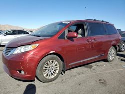 Toyota Sienna xle salvage cars for sale: 2011 Toyota Sienna XLE