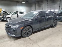 Salvage cars for sale at Franklin, WI auction: 2017 Honda Civic EX