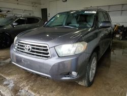 Toyota salvage cars for sale: 2009 Toyota Highlander Sport