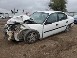 Salvage cars for sale from Copart Mercedes, TX: 2003 Chevrolet Malibu