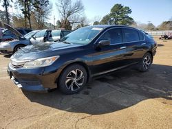 Salvage cars for sale at Longview, TX auction: 2016 Honda Accord LX