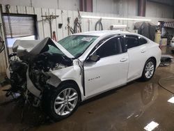 Chevrolet salvage cars for sale: 2017 Chevrolet Malibu LT