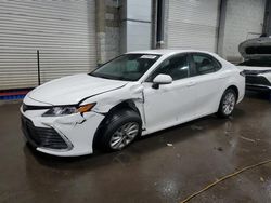 Toyota salvage cars for sale: 2022 Toyota Camry LE