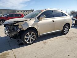 Salvage cars for sale at Wilmer, TX auction: 2010 Lexus RX 350