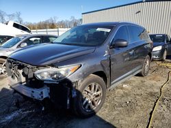 Salvage cars for sale at Spartanburg, SC auction: 2013 Infiniti JX35