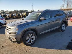 Salvage cars for sale from Copart Dunn, NC: 2018 Volkswagen Atlas SEL