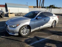 Salvage cars for sale at Van Nuys, CA auction: 2014 Infiniti Q50 Base