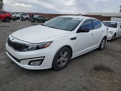 Salvage cars for sale at North Las Vegas, NV auction: 2015 KIA Optima LX