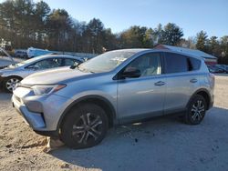 Salvage cars for sale from Copart Mendon, MA: 2018 Toyota Rav4 LE