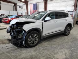 Salvage cars for sale at Cahokia Heights, IL auction: 2019 Hyundai Santa FE Limited