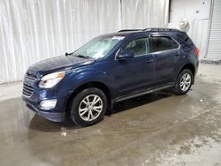 Salvage cars for sale at Albany, NY auction: 2017 Chevrolet Equinox LT