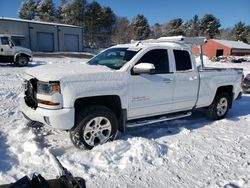 Salvage cars for sale at Mendon, MA auction: 2017 Chevrolet Silverado K1500 LT