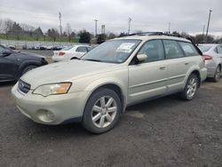 Subaru Legacy Vehiculos salvage en venta: 2006 Subaru Legacy Outback 2.5I Limited