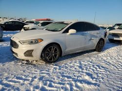 Salvage cars for sale at Cahokia Heights, IL auction: 2020 Ford Fusion SEL