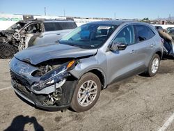 Salvage cars for sale at Van Nuys, CA auction: 2022 Ford Escape SE