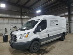 Salvage trucks for sale at Des Moines, IA auction: 2015 Ford Transit T-350