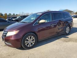 Salvage cars for sale at Florence, MS auction: 2015 Honda Odyssey EXL