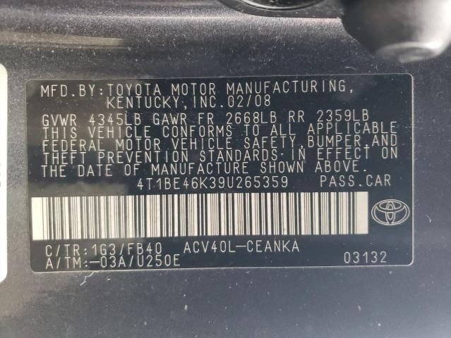 2009 Toyota Camry Base