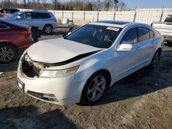 Salvage cars for sale at Spartanburg, SC auction: 2010 Acura TL