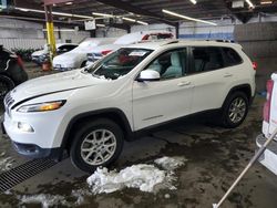 Salvage cars for sale at Denver, CO auction: 2017 Jeep Cherokee Latitude