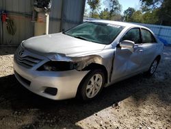 Salvage cars for sale at Midway, FL auction: 2011 Toyota Camry Base