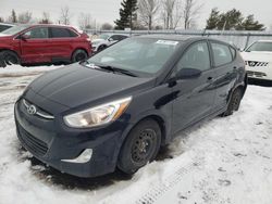 Salvage cars for sale from Copart Ontario Auction, ON: 2016 Hyundai Accent SE