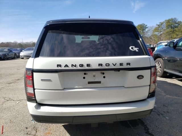 2016 Land Rover Range Rover Supercharged