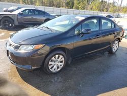 Honda salvage cars for sale: 2012 Honda Civic LX