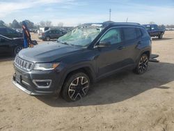 Salvage cars for sale at Newton, AL auction: 2018 Jeep Compass Limited