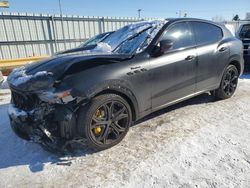 Salvage cars for sale at Dyer, IN auction: 2022 Maserati Levante Modena