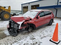 Salvage cars for sale at Mcfarland, WI auction: 2024 Volkswagen Tiguan SE