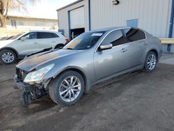 Salvage cars for sale from Copart Albuquerque, NM: 2009 Infiniti G37