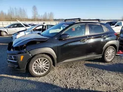 Salvage cars for sale at Arlington, WA auction: 2018 Hyundai Kona SEL