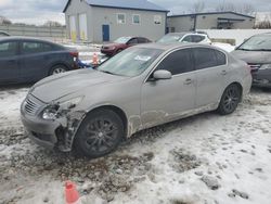 Salvage cars for sale at auction: 2008 Infiniti G35