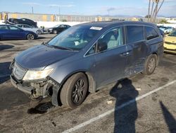 Salvage cars for sale at Van Nuys, CA auction: 2012 Honda Odyssey EXL