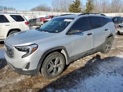 Salvage cars for sale at Davison, MI auction: 2020 GMC Terrain SLE