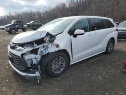 Salvage cars for sale at Marlboro, NY auction: 2024 Toyota Sienna LE