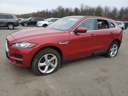 Salvage cars for sale at Brookhaven, NY auction: 2020 Jaguar F-PACE Premium