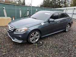 Salvage cars for sale from Copart Riverview, FL: 2014 Mercedes-Benz E 350