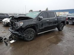 Salvage cars for sale at Woodhaven, MI auction: 2022 GMC Sierra K1500 Denali Ultimate