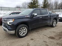 Chevrolet Silverado k1500 ltz salvage cars for sale: 2022 Chevrolet Silverado K1500 LTZ