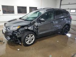 Ford salvage cars for sale: 2019 Ford Escape SEL