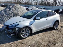 Salvage cars for sale at Franklin, WI auction: 2024 Tesla Model Y